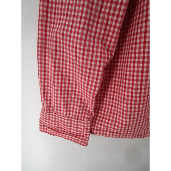 Grayers Shirt Large White Button Up Plaid Logo Loose Long Sleeve Cotton - Picture 3 of 11